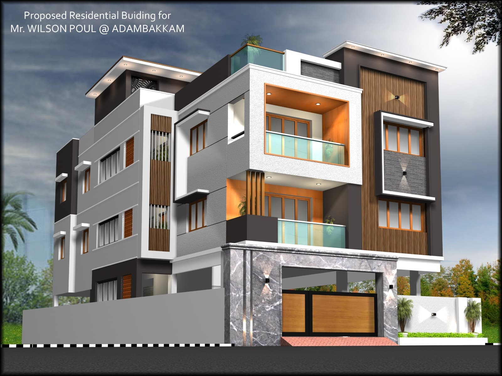 Residential Development - proposed residential project by Delphin Associates in Adambakkam, Chennai